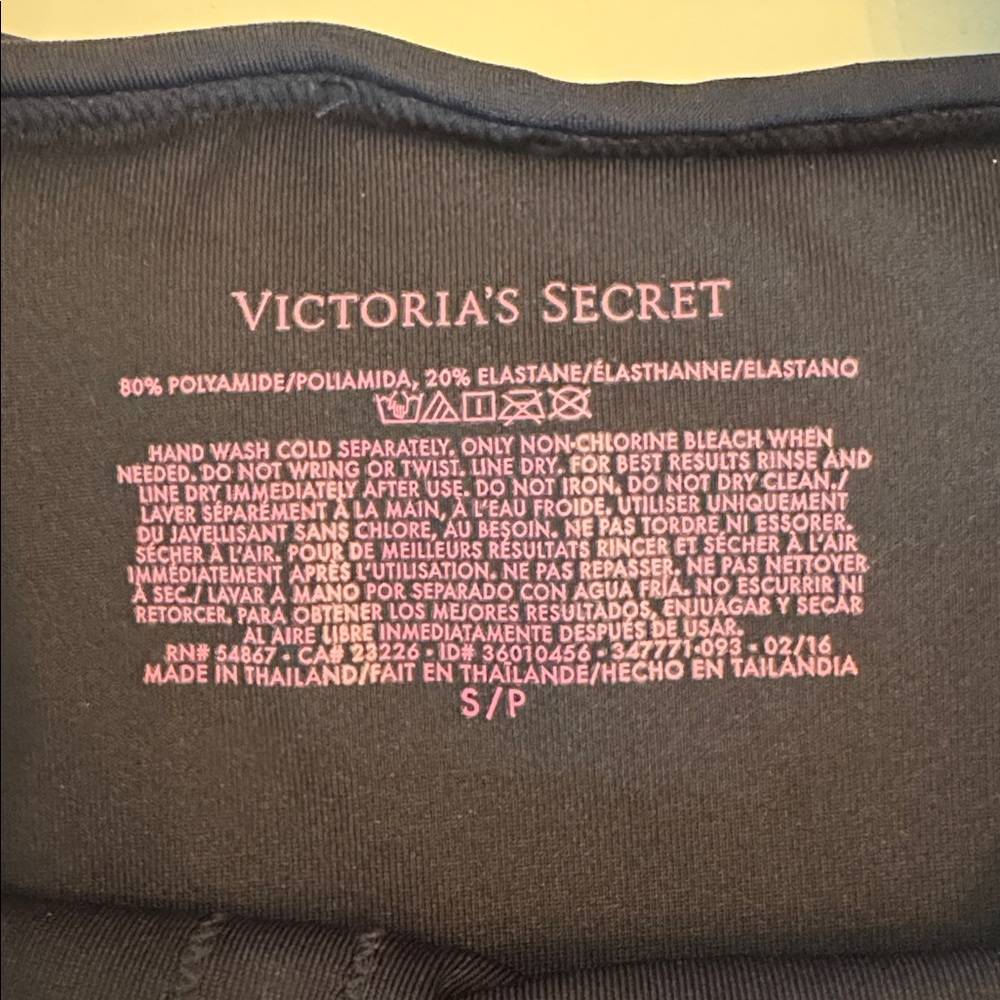 Victoria's Secret Black Ruffle One-Piece Swimsuit, size small - Picture 6 of 8